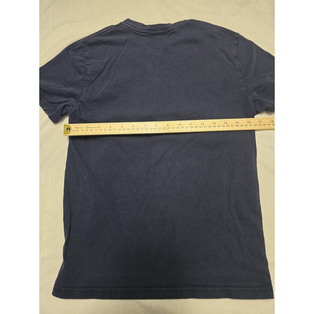 Polo Ralph Lauren Shirt Mens Large Navy Blue Red Pony Classic Tee T-Shirt Cotton - Picture 6 of 9